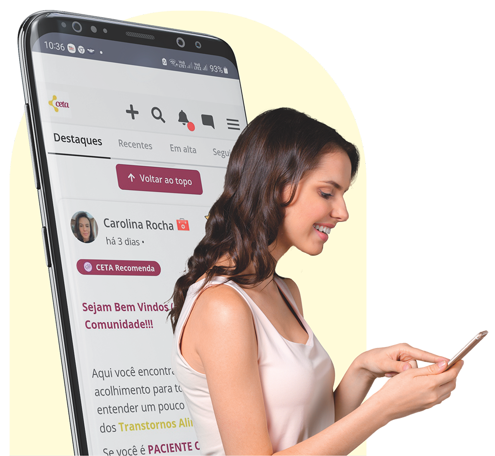 app Home - Centro Especializado em Transtornos Alimentares